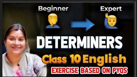 Master Determiners in English Grammar Class 10|| Learn ENGLISH Grammar🔥