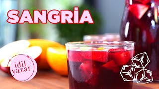 Sangria Nasıl Yapılır ? BUZ GİBİ YAZ KOKTEYLİ 🧊🍹 Resimi