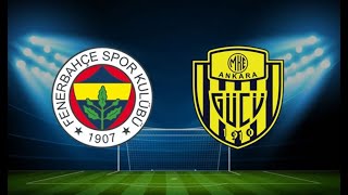 Fenerbahçe 2-1 MKE Ankaragücü Maç Özeti @futbolcity34