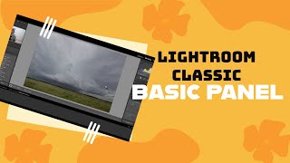 Lightroom Classic How To Use The Basic Panel