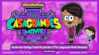 Ronnie Anne Santiago hosted the premiere of The Casagrandes Movie/Rewarded (feat. Sid Chang)