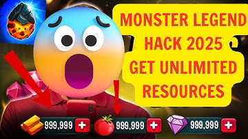 Monster Legends Hack 2025 | Unlimited Gold, Food and Gems Mod IOS/ANDROID #MonsterLegends