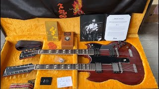 UNBOXING the Gibson EDS-1275 1969 Jimmy Page Collectors Edition Played & Signed