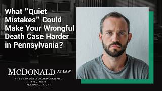 What "Quiet Mistakes" Could Make Your Wrongful Death Case Harder in Pennsylvania? | Contact Us