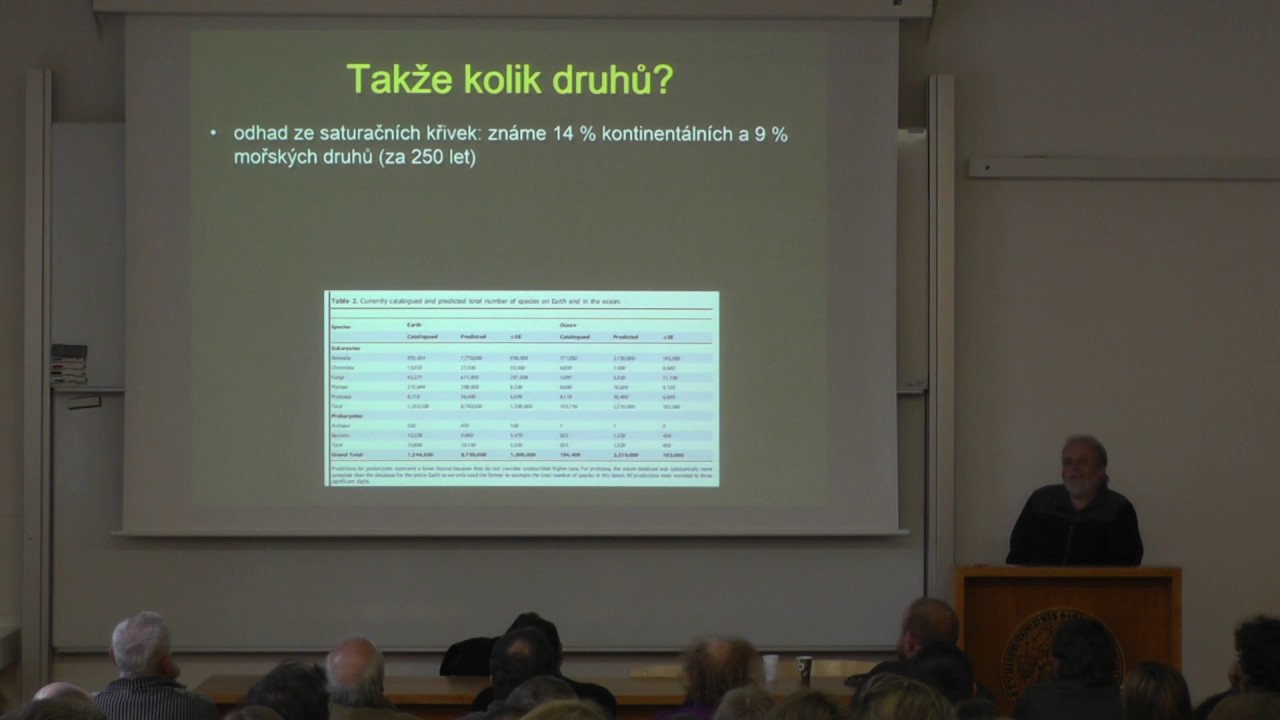 Biologické čtvrtky ve Viničné; J. Zrzavý: O zániku druhu; přednáška