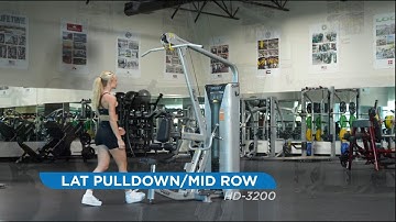 Hoist Fitness HD 3200 Lat Pulldown Mid Row
