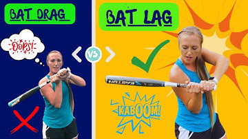 HOW TO STOP DROPPING YOUR HANDS/ Softball Bat Lag/Drag