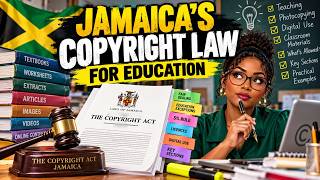 Fair Dealing/Copyright for Education in Jamaica| Podcast