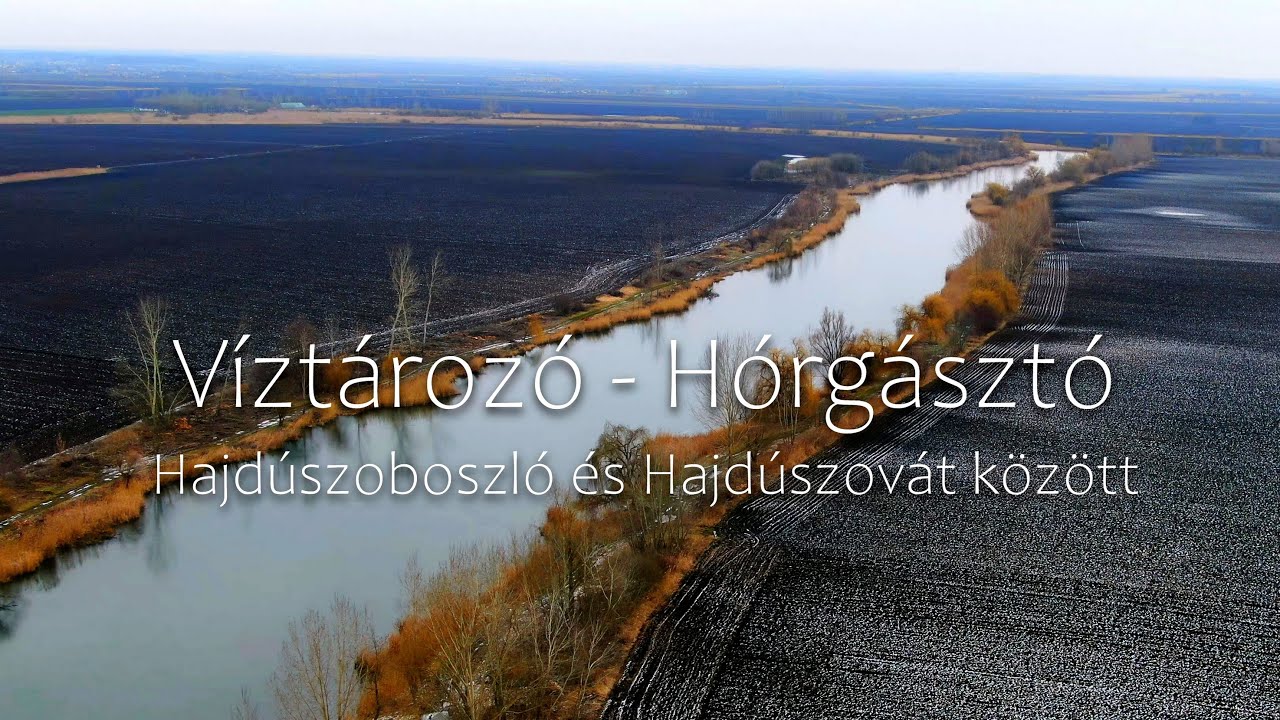 A Hajdúszováti Öntözőfürt Víztározó Télen.