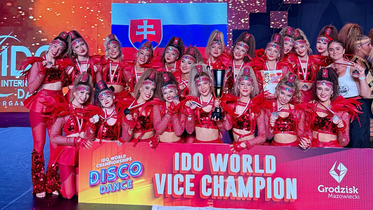 DISCO DANCE FORMATION ADULTS- I. VICE WORLD CHAMPION 2025- Assos Nelux Bratislava