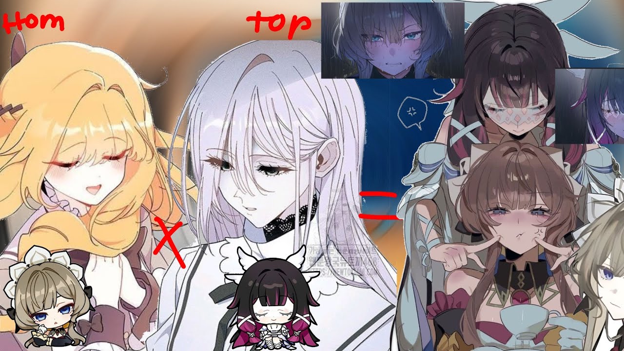 Tôi không muốn làm người mai mối react to Shuraina nguyên tác as Sandrone ||  Ship ColumSandro