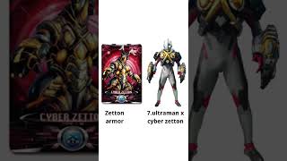 Semua Form Dan Cyber Card Ultraman X ultraman
