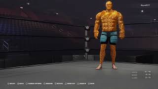 WWE 2K24 | HOW TO MAKE THE THING | FANTASIC FOUR