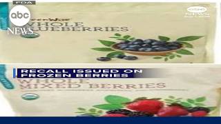 Recall issued on frozen berries