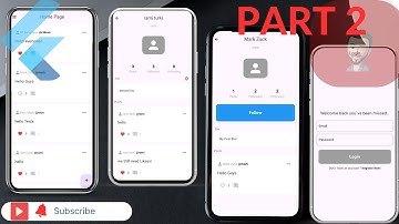 🚀 Social Media App with Flutter & Firebase (Part 2) | Add Posts & Display Feed!