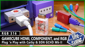 Nintendo GameCube HDMI, Component & RGB Plug 