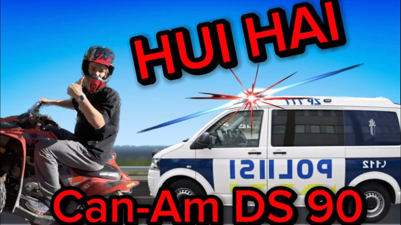 👁️👅Mönkijällä Pelleilyä *Can-Am DS 90*