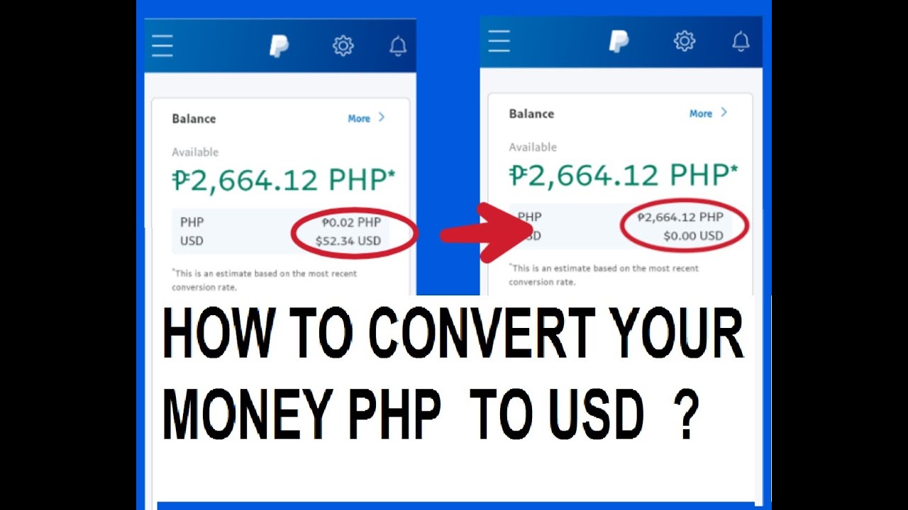 how-to-convert-php-to-usd-money-in-paypal-youtube