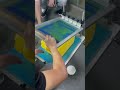 Plastic bucket screen printing machine screen printing process