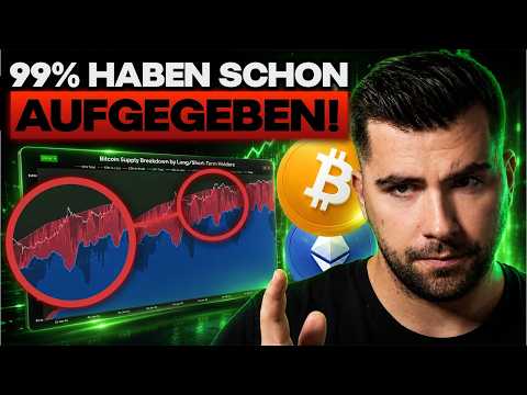 DAS ist der BODEN bei BITCOIN! - Warum ich jetzt mich MASSIV aufstelle bei BTC & Krypto!