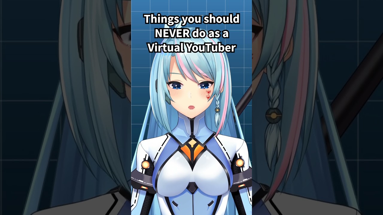 Things you should NEVER do as a Virtual YouTuber #shortsのサムネイル