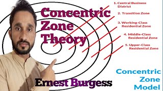 Concentric Zone Theory | Ernest Burgess | Urdu Hindi Urban |settlement