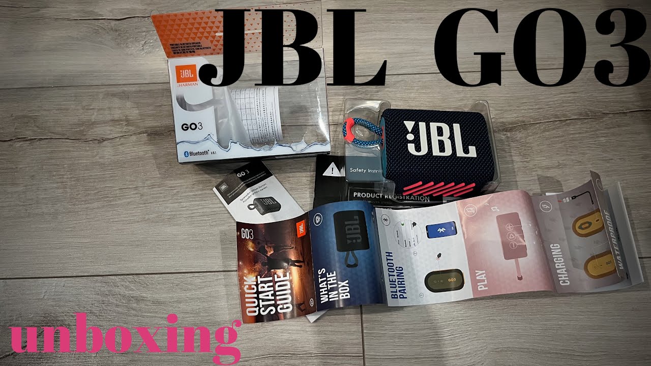 JBL GO3 přenosný BT reproduktor - YouTube