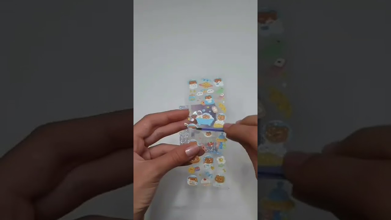 Space🌌 bear🐻 kawaii theme mini scrapbooking/journaling