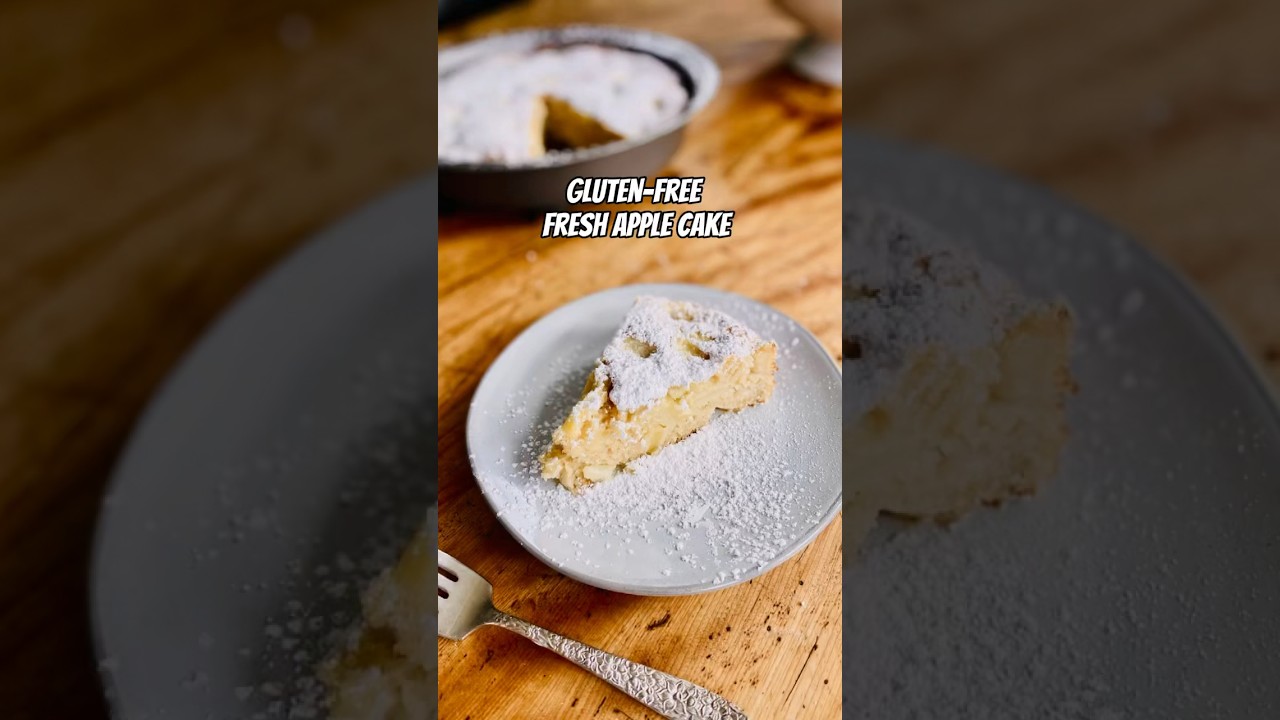 Gluten-Free Fresh Apple Cake #recipe #glutenfree #shorts #cake #apple #food