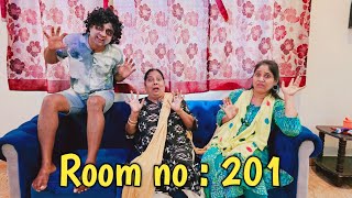 Ghost Room No: 201| comedy horror video | funny video | Prabhu sarala lifestyle