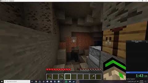 Minecraft: Java Edition Enter Nether Speedrun 3:56.11