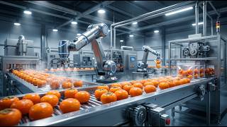 100% Automated Dried Persimmon Processing Technology You’ve Never Seen Before