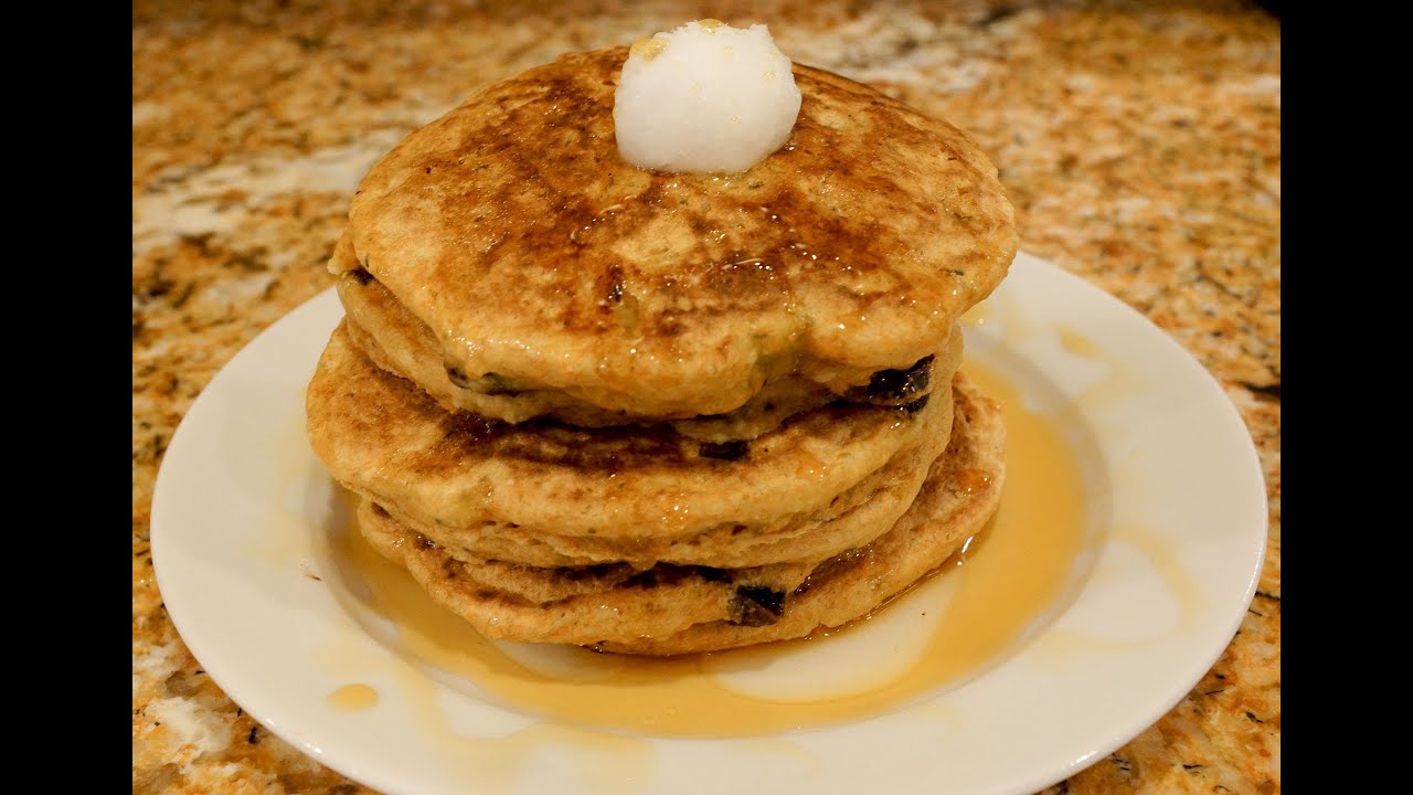 The Pancake Channel Banana Chocolate Chip Pancakes YouTube