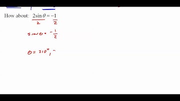 210 and 240 14 7 Solving Trig Equations