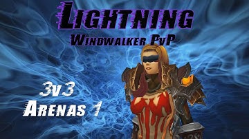 Lightning - WoW Windwalker Monk 3v3 gameplay/skype - 5.4.7 (HD)