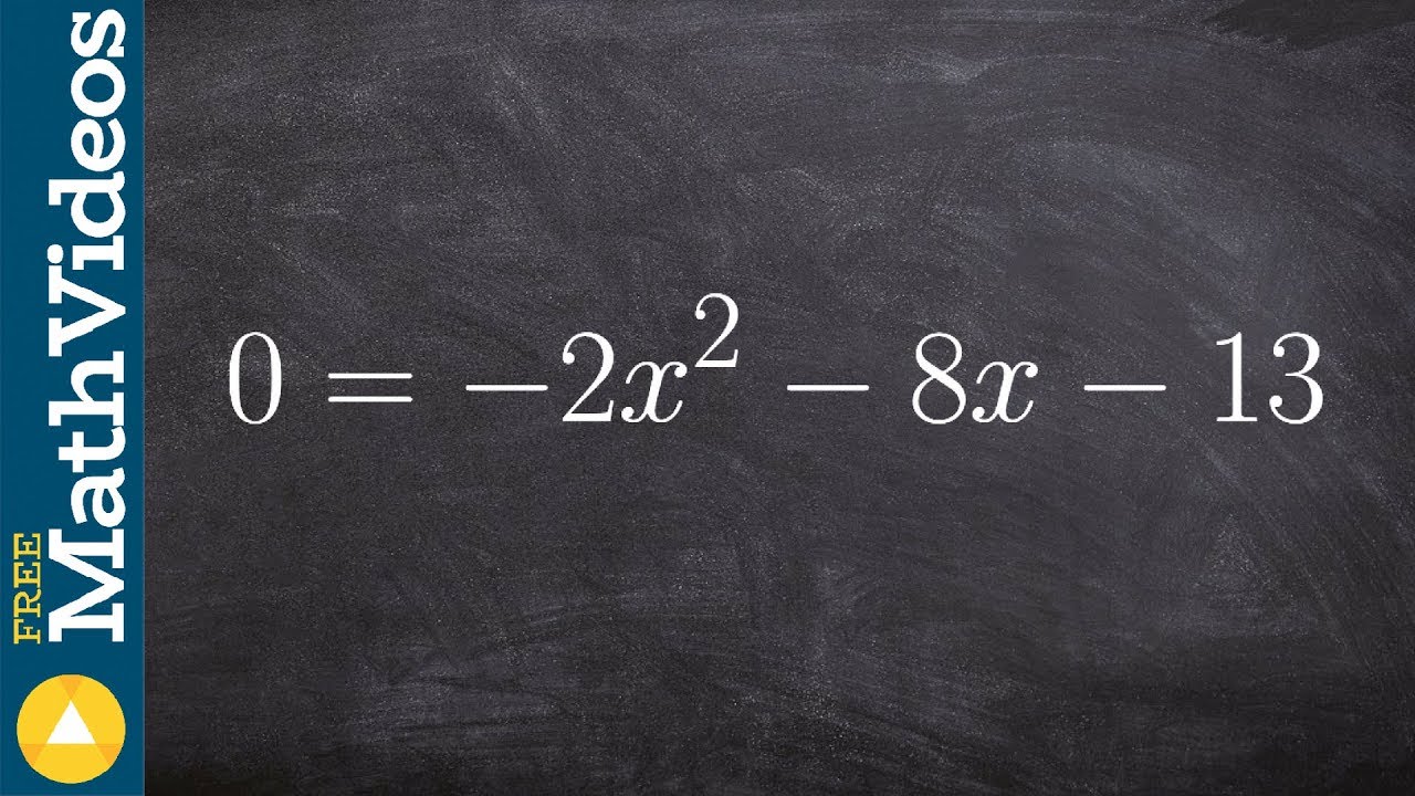 y-ax-2-bx-c-solve-by-factoring-when-a-is-greater-than-one-ex-27-0