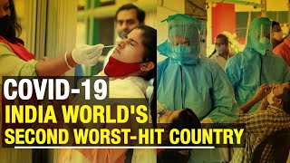 India sees massive surge in COVID-19 cases, overtakes Brazil as world's second worst-hit country