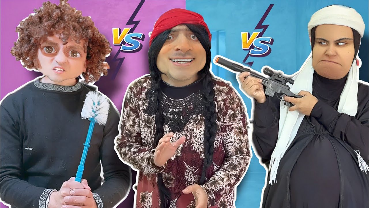 لما البواب يعمل مصيبة وعايزنا نلحقه ( مسلسل في بيتنا حامل )