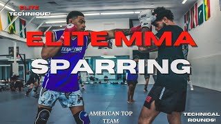 AMERICAN TOP TEAM ELITE MMA SPARRING #boxing #muaythai #mma #kickboxing #bjj #sparring AMERICAN TOP TEAM ELITE MMA SPARRING #boxing #muaythai #mma #kickboxing #bjj #sparring