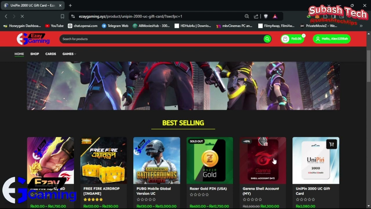 How To Create account 