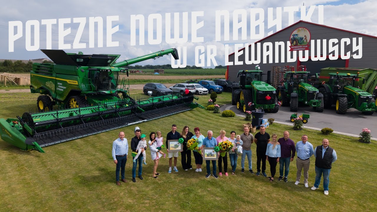 GR Lewandowscy - Największy ciągnik na świecie i kombajn [nowe nabytki]