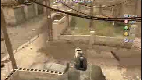 How to Get out of the Map on Backlot in COD4
