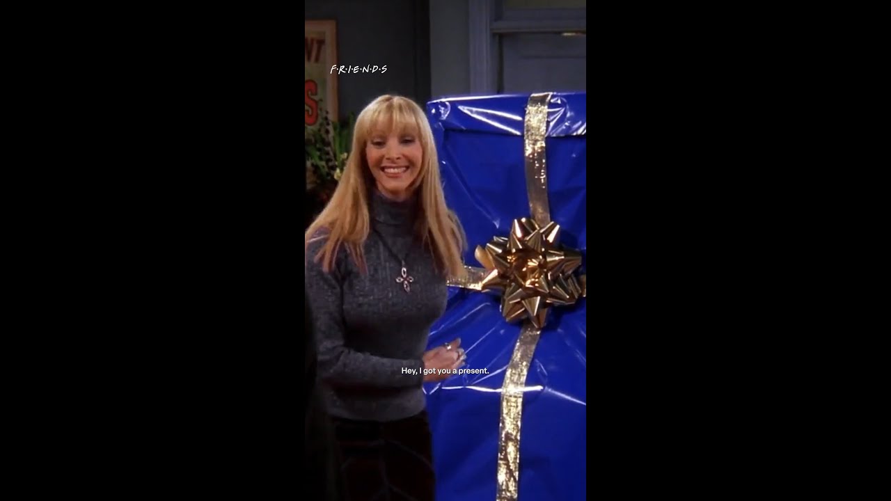 Our love language is gifts, too. #FRIENDS