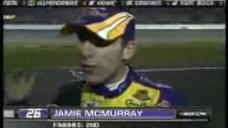 Jamie McMurray Post Race Interview: Bud Shootout 2009