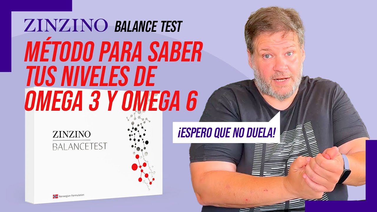 ¿QUÉ TAN SALUDABLE ERES? Descubre este test de ácidos grasos y balance Omega 3 - Omega 6 de Zinzino