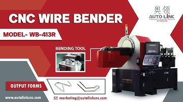 3D CNC Wire  Bending Machine | WB-3D410R (Available in Alibaba and Made in China)