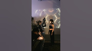 Filming with a projector