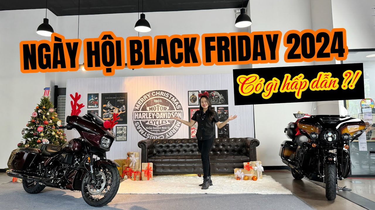 NGÀY 1 SỰ KIỆN BLACK FRIDAY TẬP TRUNG NHIỀU ANH EM BIKER RẤT ĐÔNG VUI | Harley-Davidson East Saigon