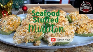 Seafood Stuffed Mirliton