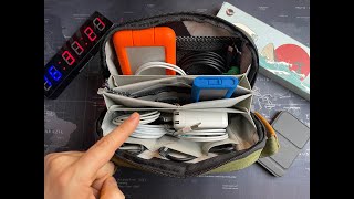 The BEST Cable Pouch? TRIPPED Premium Tech Organizer (Review)